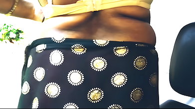 Hot Desi Sexy Girl Presses Boobs Sucks